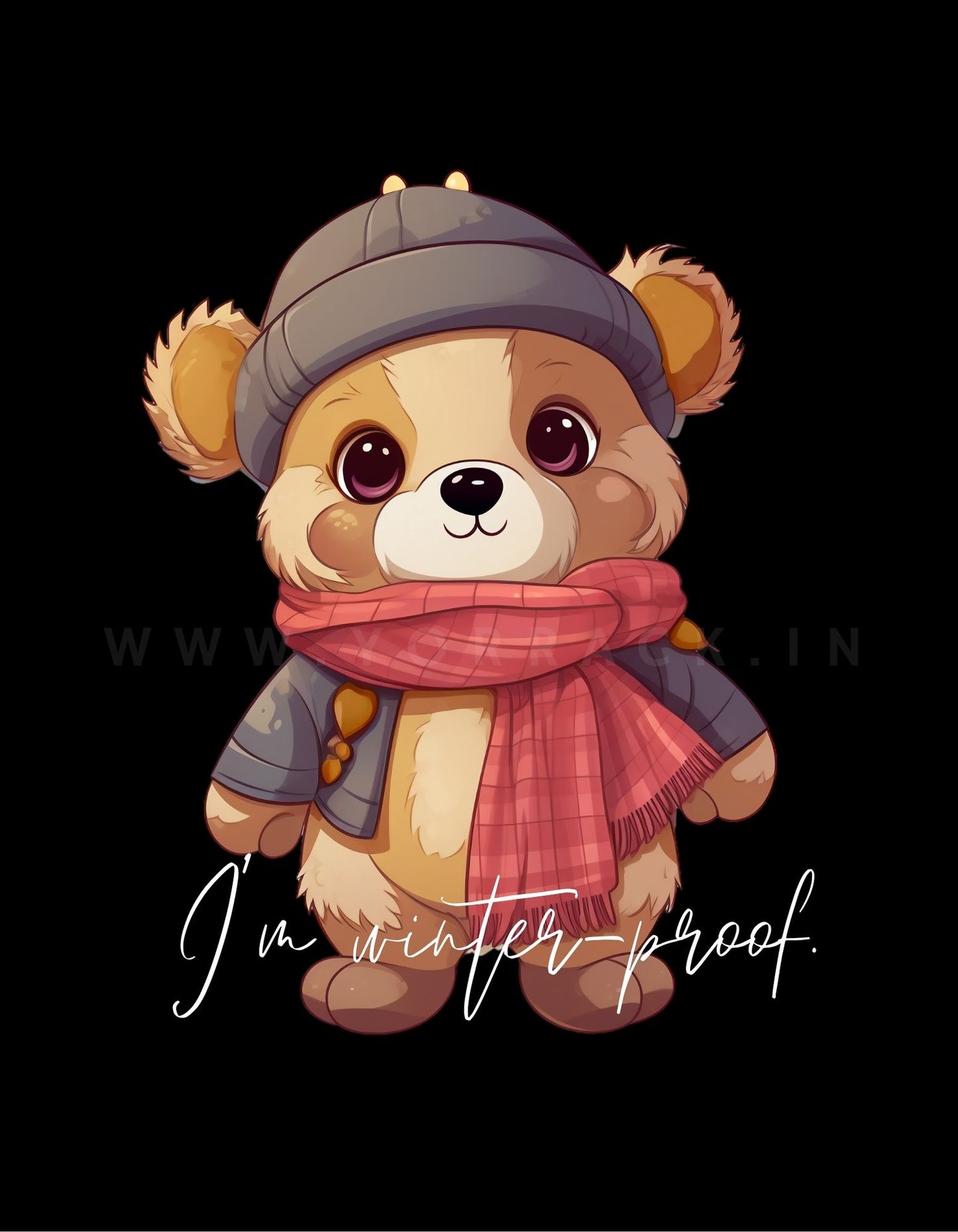 Winter-proof | Front Flex | Standard Oversized Tee | YR-SND-FFD60