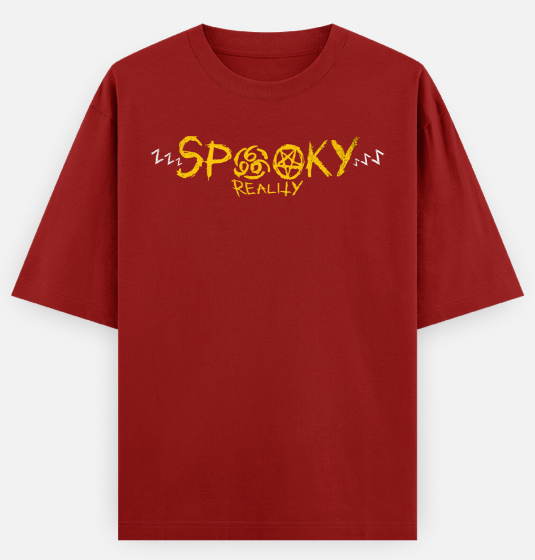 Spooky | Frontline Flex | Standard Oversized Tee | YR-SND-FFD104