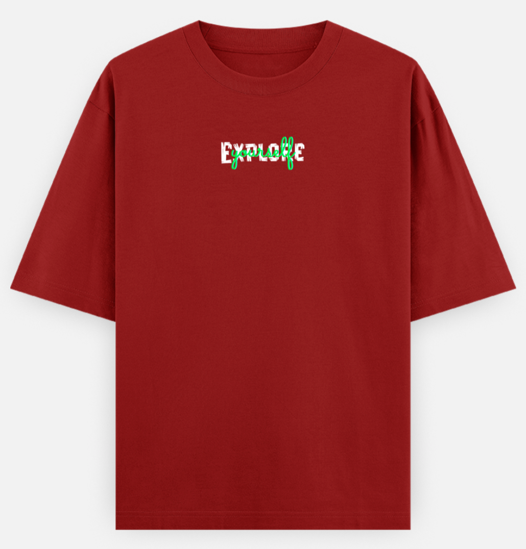 Explore Yourself | Frontline Flex | Standard Oversized Tee | YR-SND-FFD92