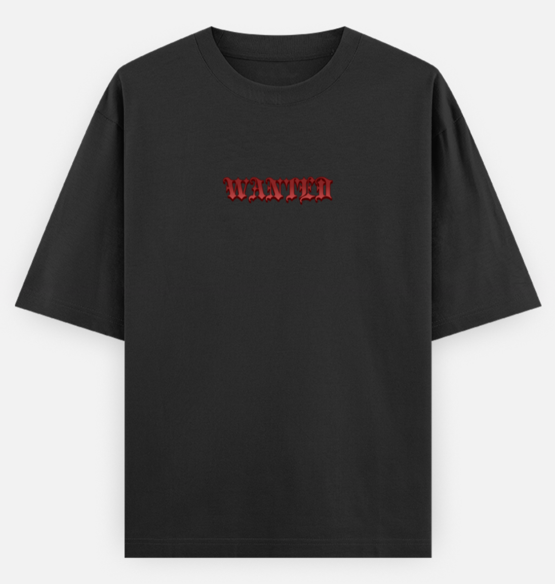 Black Velvet | Standard Oversized Tee | YR-SND-D39