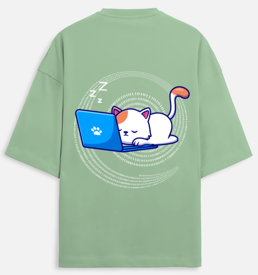 Techyzz | Terry Oversized Tee |YR-TRY-D16