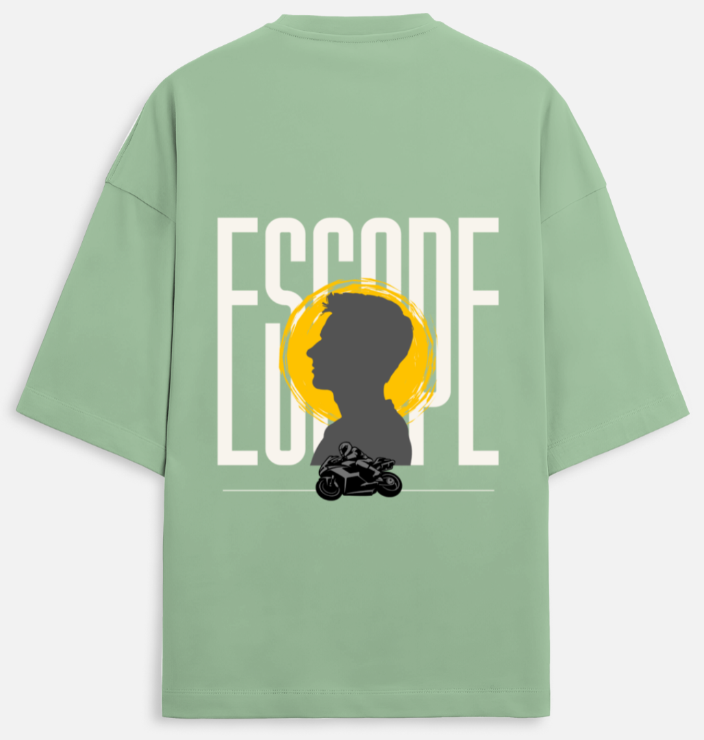 Escape | Terry Oversized Tee |YR-TRY-D08