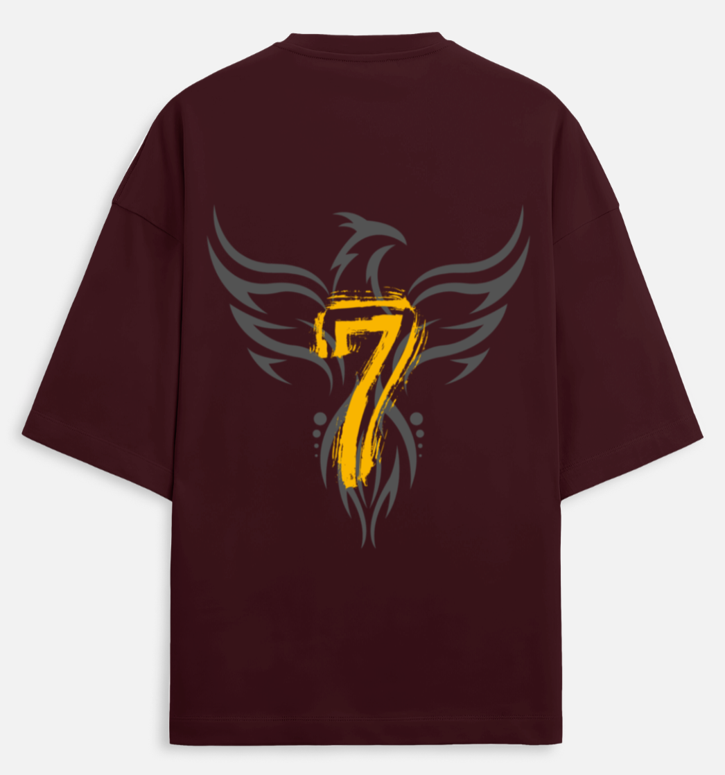 Phoenix7 | Terry Oversized Tee |YR-TRY-D17