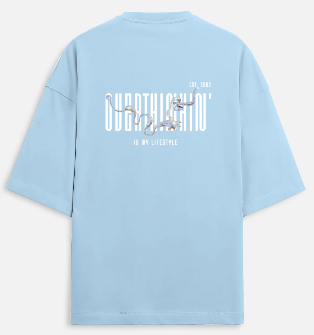 Overthinkin' | Terry Oversized Tee |YR-TRY-D13