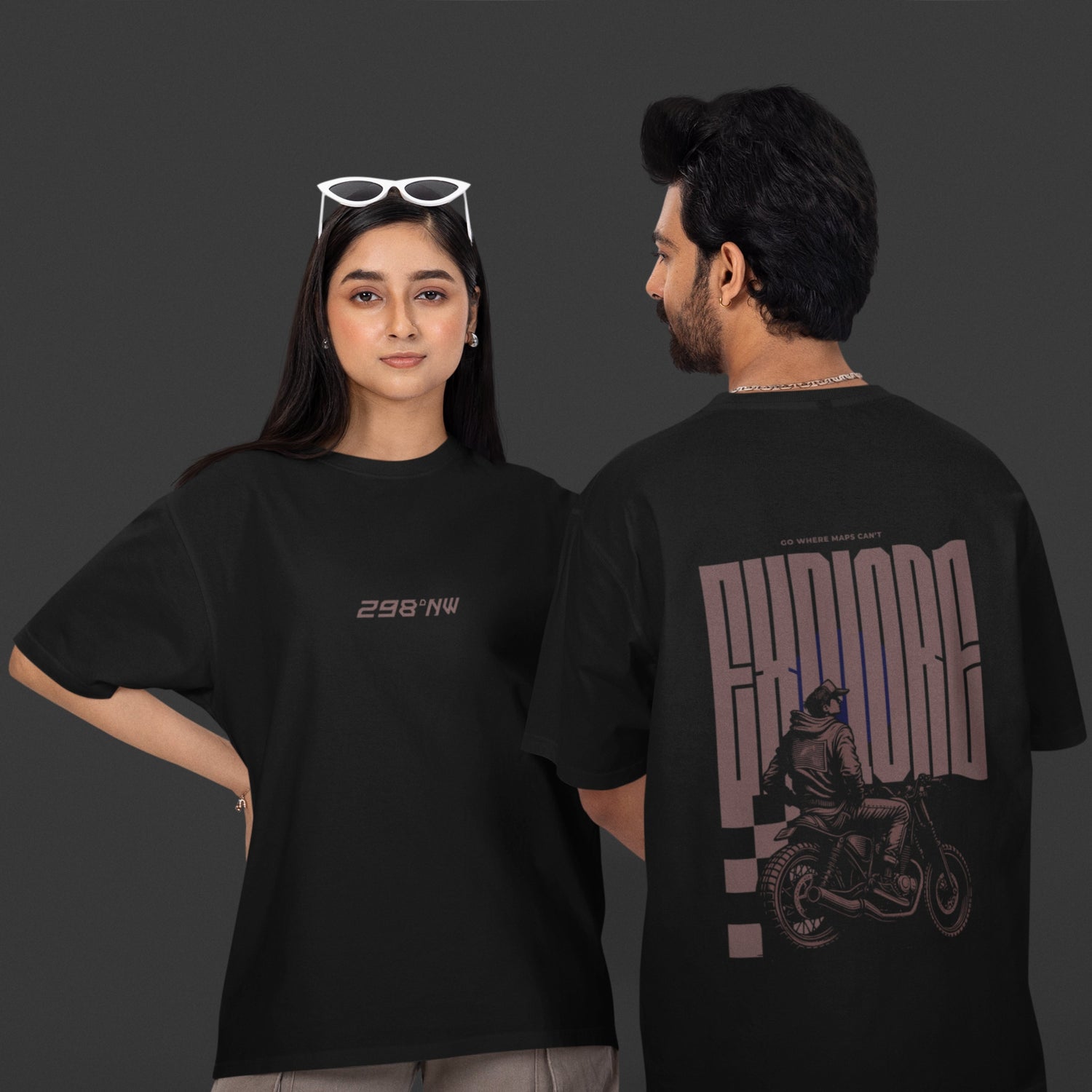 TwoWay Flex Oversized Tee's