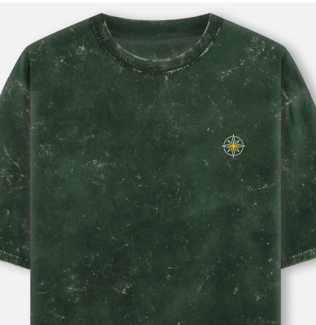 Arrow | Acid Washed Oversized Tee |YR-AW-D24