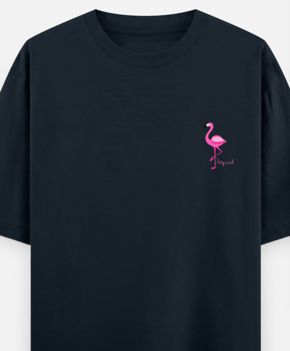 Pretty in pink | Front Flex | Standard Oversized Tee | YR-SND-FFD51
