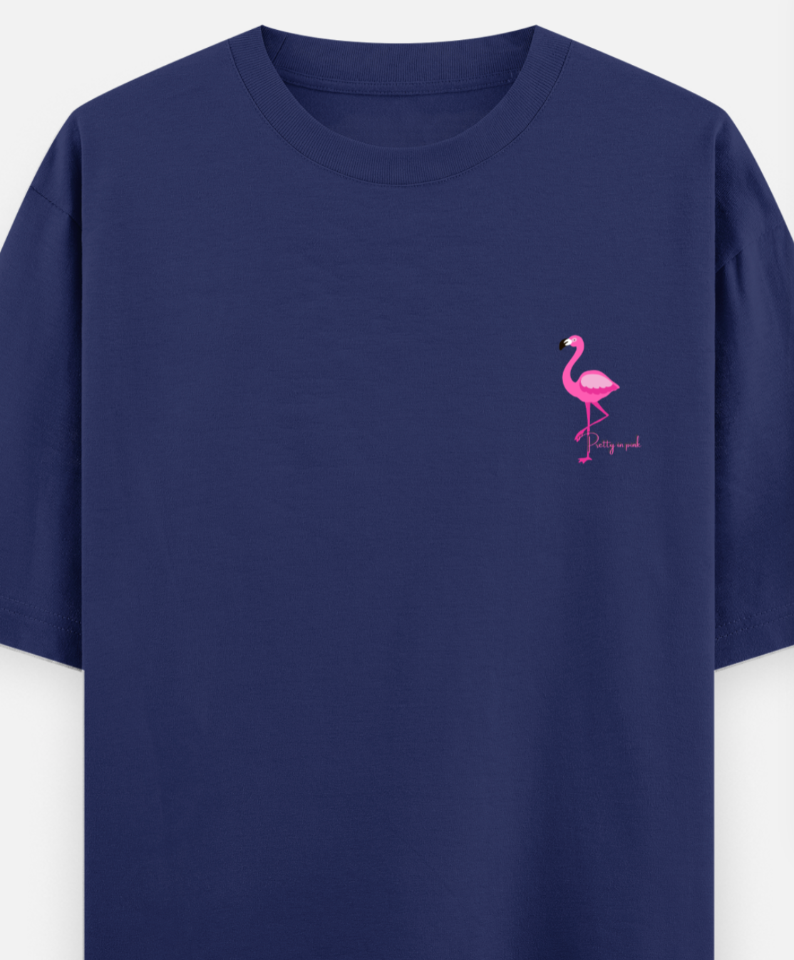 Pretty in pink | Front Flex | Standard Oversized Tee | YR-SND-FFD51