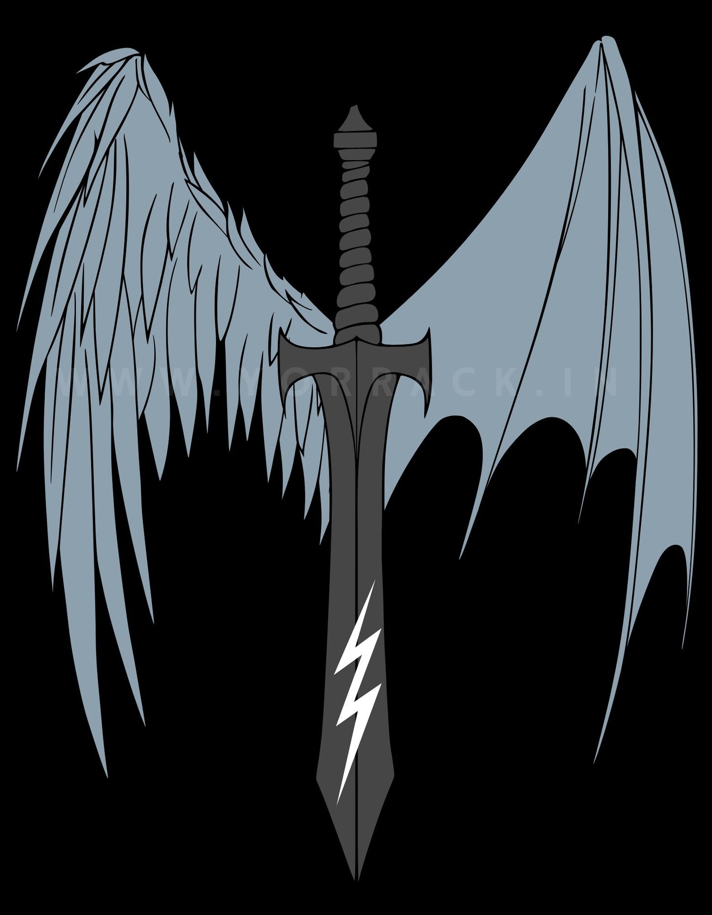 Darklight | Front Flex | Standard Oversized Tee | YR-SND-FFD53