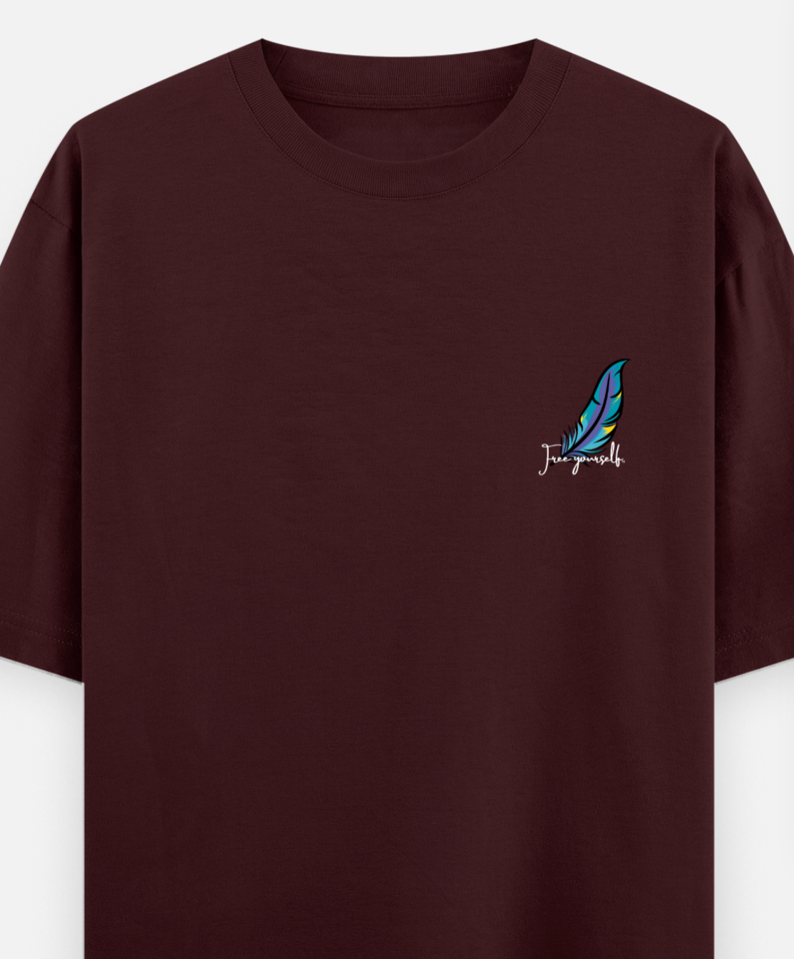 Free yourself | Front Flex | Standard Oversized Tee | YR-SND-FFD57