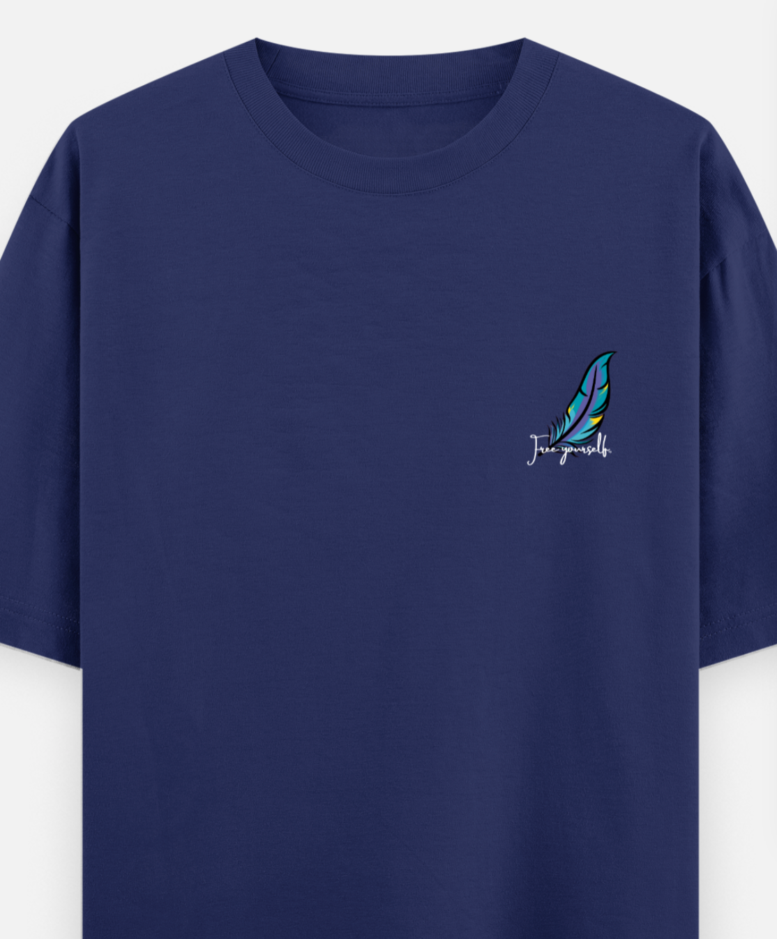 Free yourself | Front Flex | Standard Oversized Tee | YR-SND-FFD57