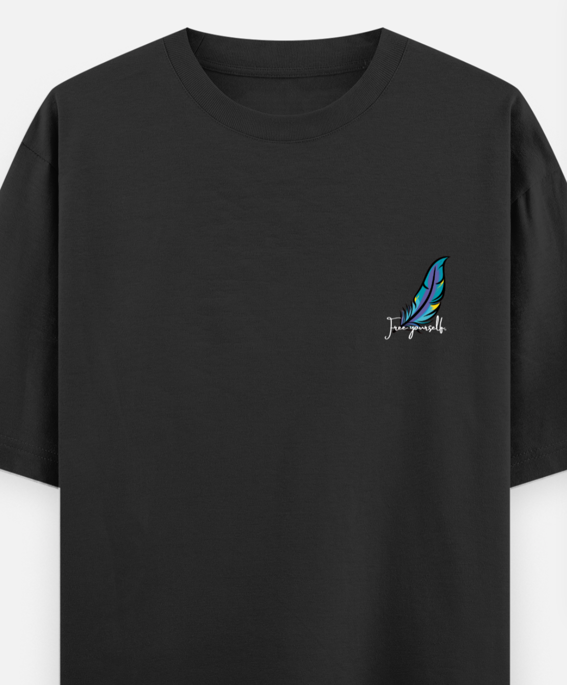 Free yourself | Front Flex | Standard Oversized Tee | YR-SND-FFD57