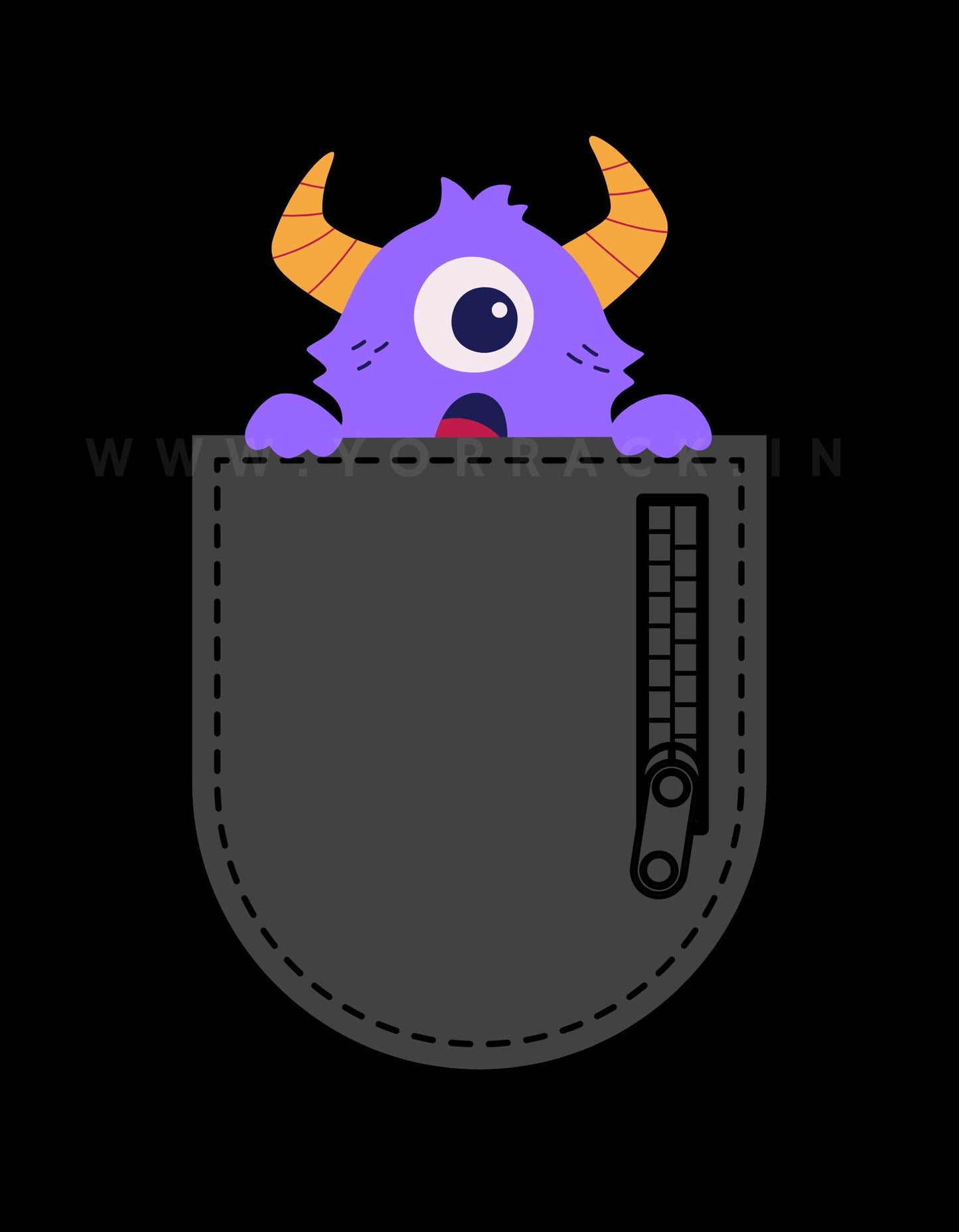 Popzo | Front Flex | Standard Oversized Tee | YR-SND-FFD58