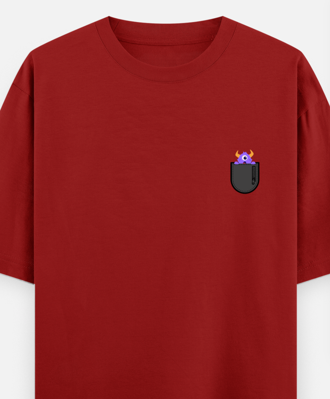 Popzo | Front Flex | Standard Oversized Tee | YR-SND-FFD58