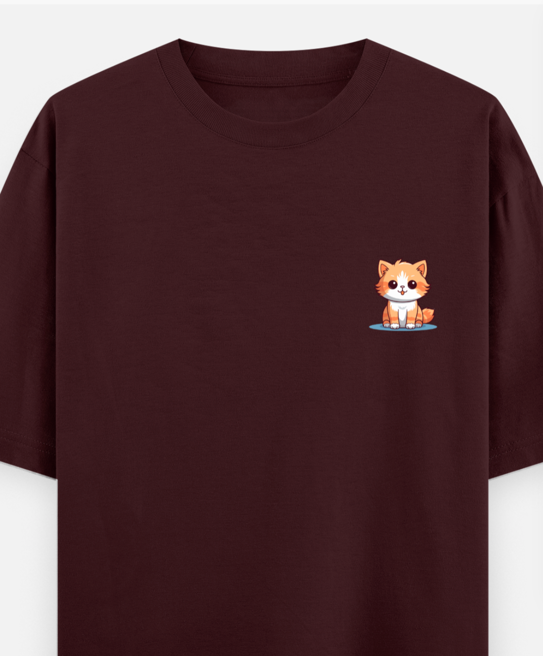 Ginger | Front Flex | Standard Oversized Tee | YR-SND-FFD59