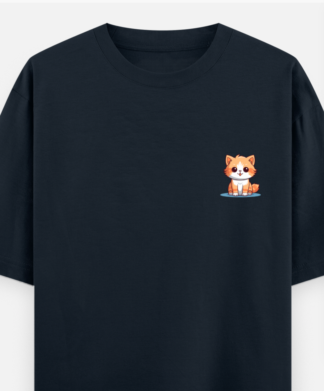 Ginger | Front Flex | Standard Oversized Tee | YR-SND-FFD59