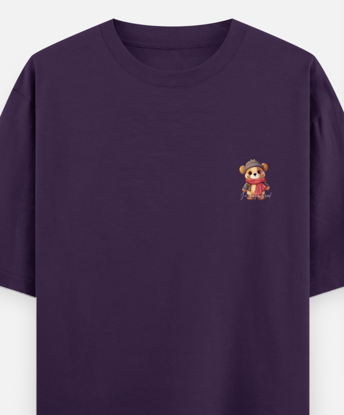 Winter-proof | Front Flex | Standard Oversized Tee | YR-SND-FFD60