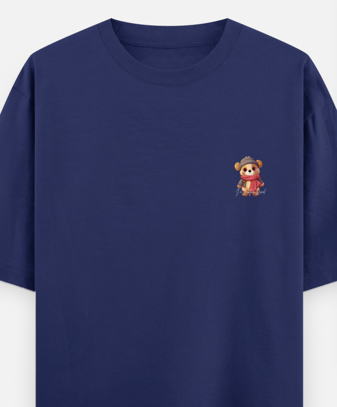 Winter-proof | Front Flex | Standard Oversized Tee | YR-SND-FFD60