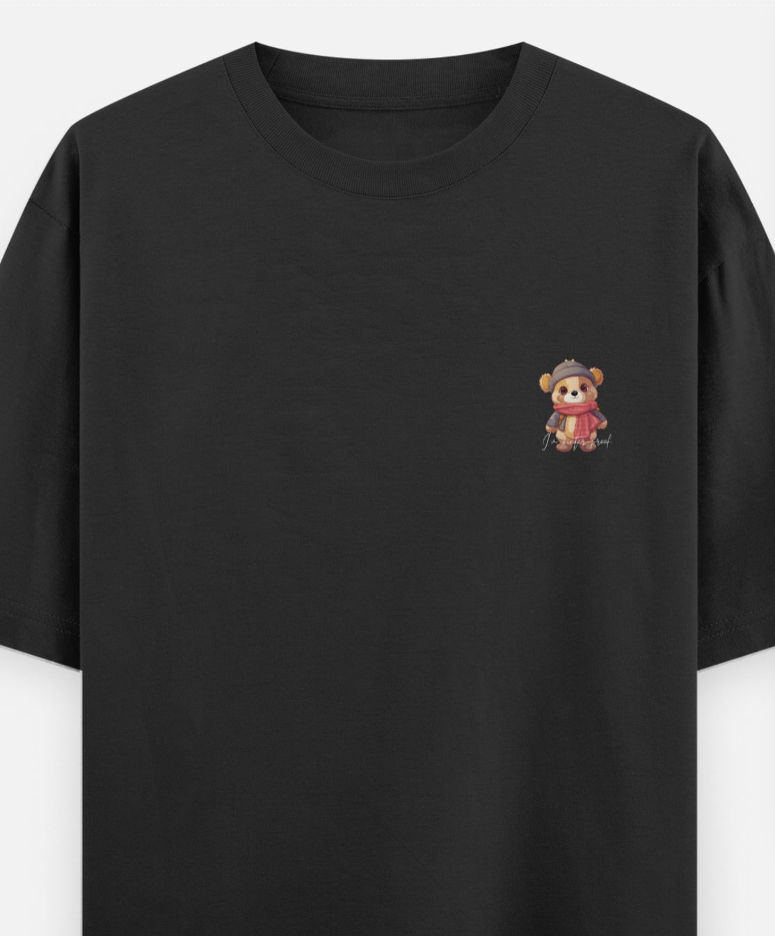 Winter-proof | Front Flex | Standard Oversized Tee | YR-SND-FFD60