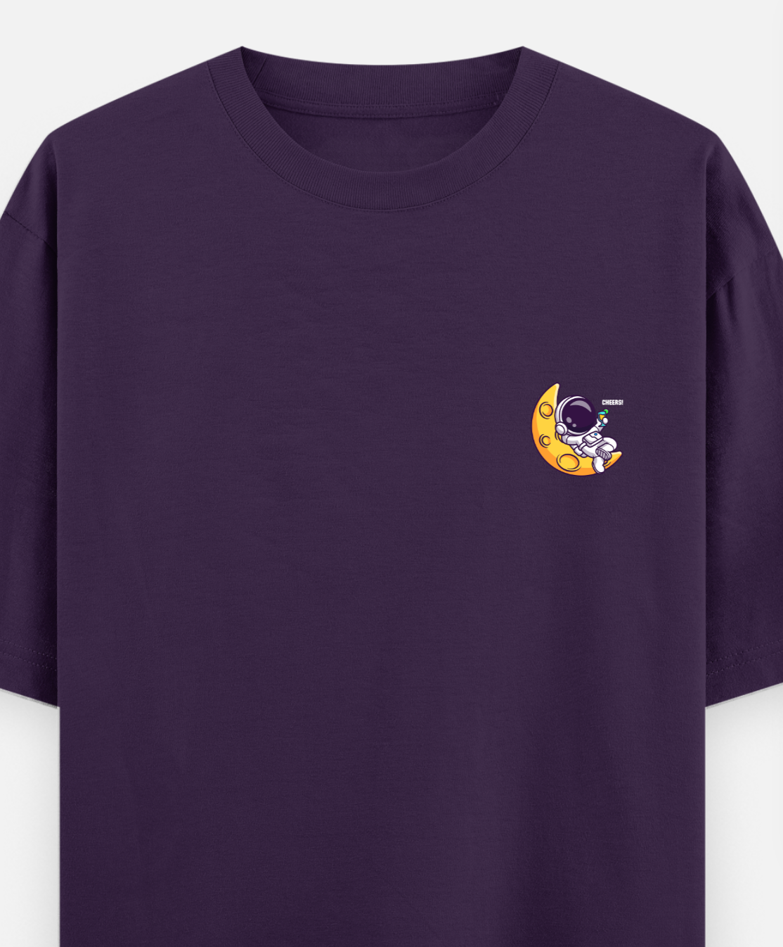 Cheers | Front Flex | Standard Oversized Tee | YR-SND-FFD61