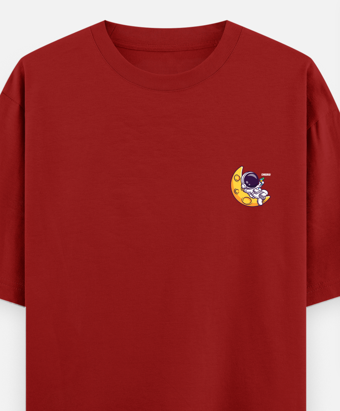 Cheers | Front Flex | Standard Oversized Tee | YR-SND-FFD61