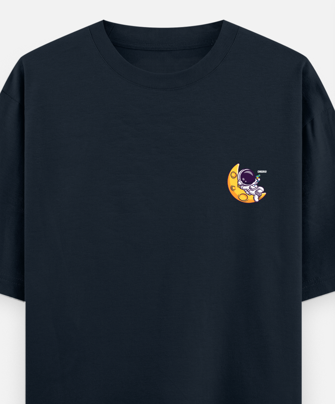 Cheers | Front Flex | Standard Oversized Tee | YR-SND-FFD61