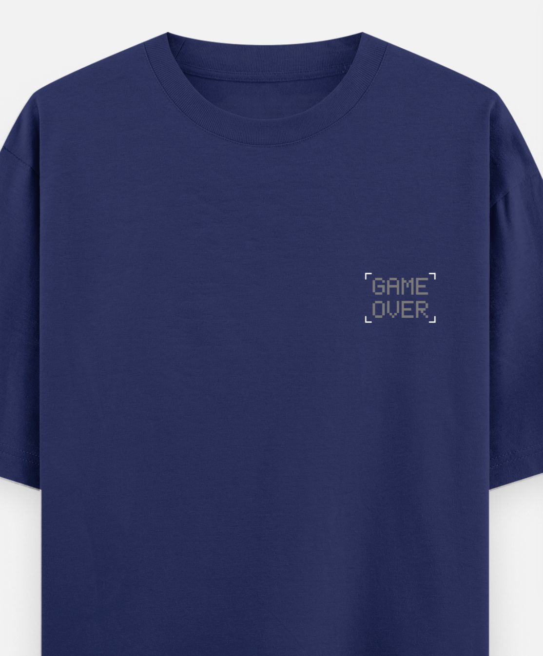 Game Over | Front Flex | Standard Oversized Tee | YR-SND-FFD62