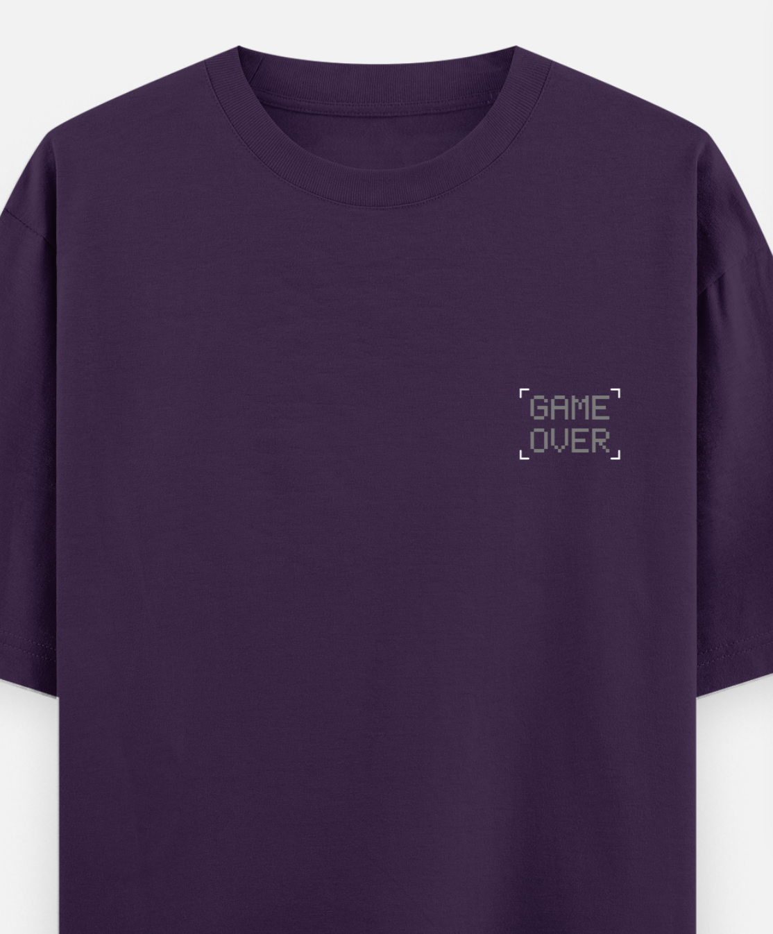 Game Over | Front Flex | Standard Oversized Tee | YR-SND-FFD62