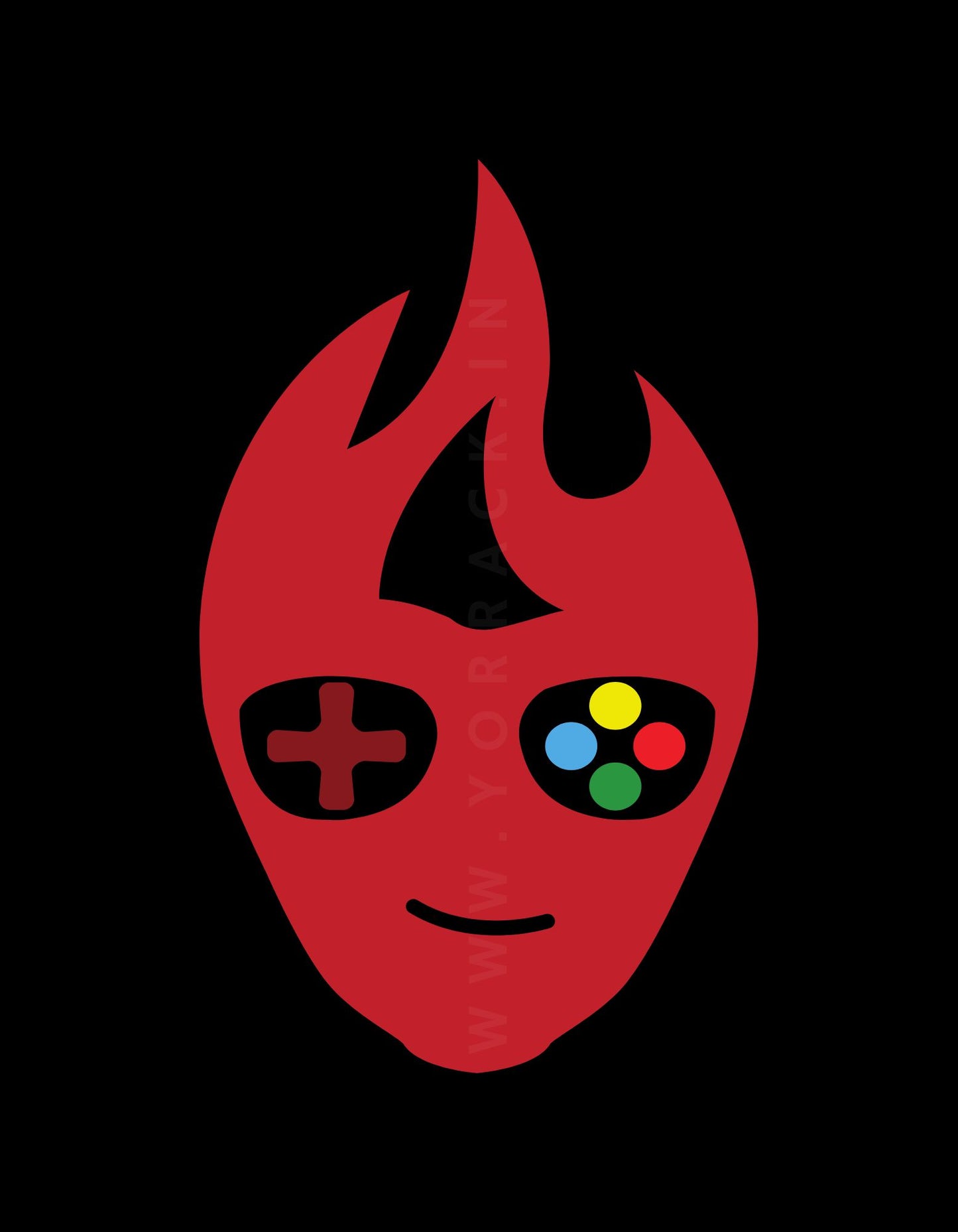 Gamer | Front Flex | Standard Oversized Tee | YR-SND-FFD63