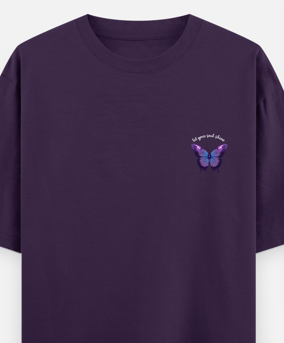 Shine | Front Flex | Standard Oversized Tee | YR-SND-FFD65