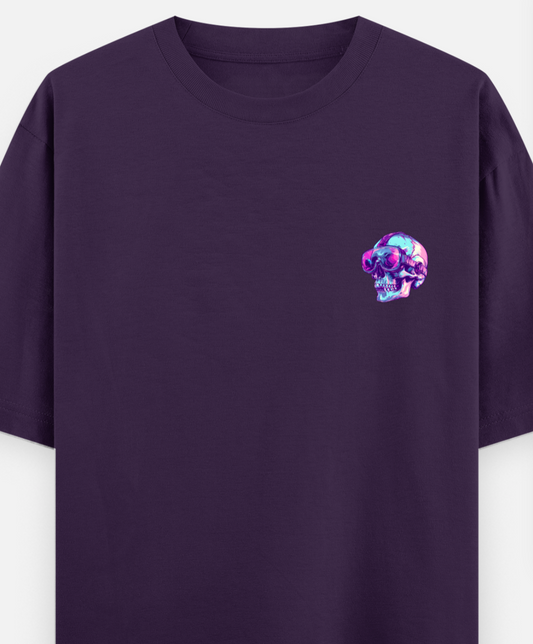 GlitchBone | Front Flex | Standard Oversized Tee | YR-SND-FFD70