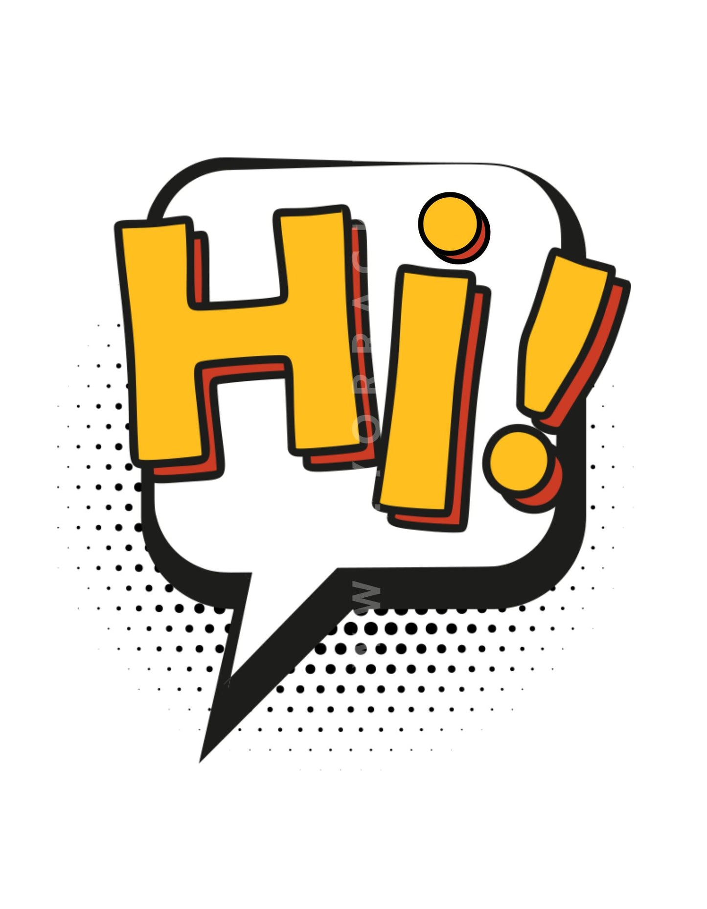 Hi | Front Flex | Standard Oversized Tee | YR-SND-FFD75