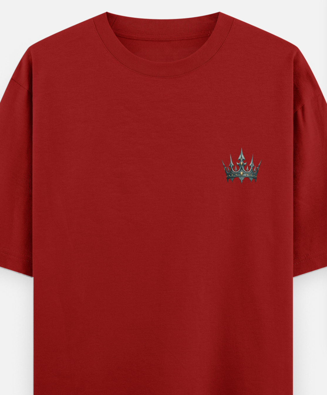 iron crown | Front Flex | Standard Oversized Tee | YR-SND-FFD77