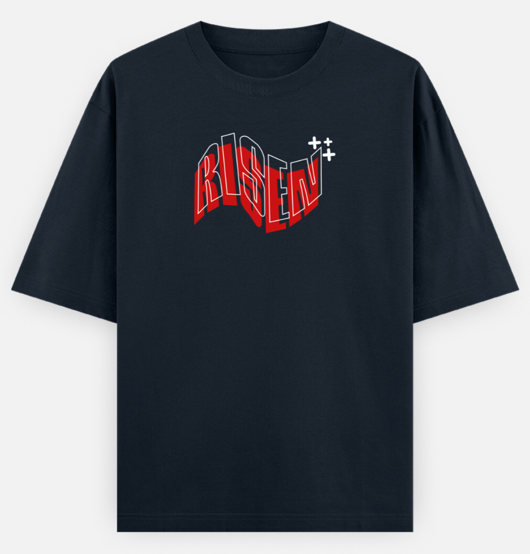 Risen | Frontline Flex | Standard Oversized Tee | YR-SND-FFD103