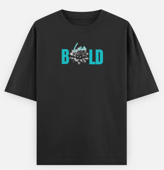 Live Bold | Frontline Flex | Standard Oversized Tee | YR-SND-FFD106