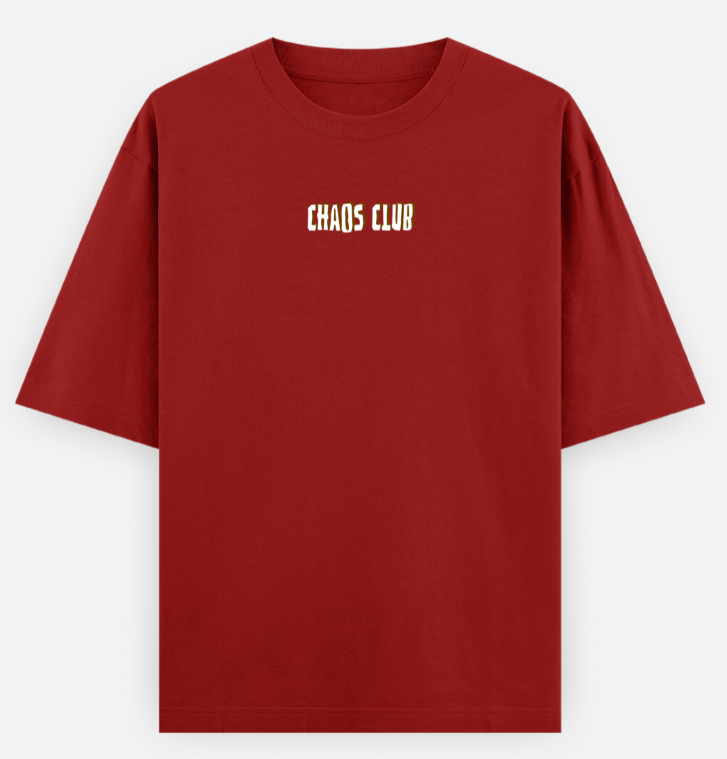 Chaos club | Frontline Flex | Standard Oversized Tee | YR-SND-FFD109