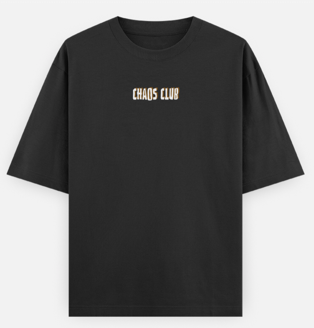 Chaos club | Frontline Flex | Standard Oversized Tee | YR-SND-FFD109