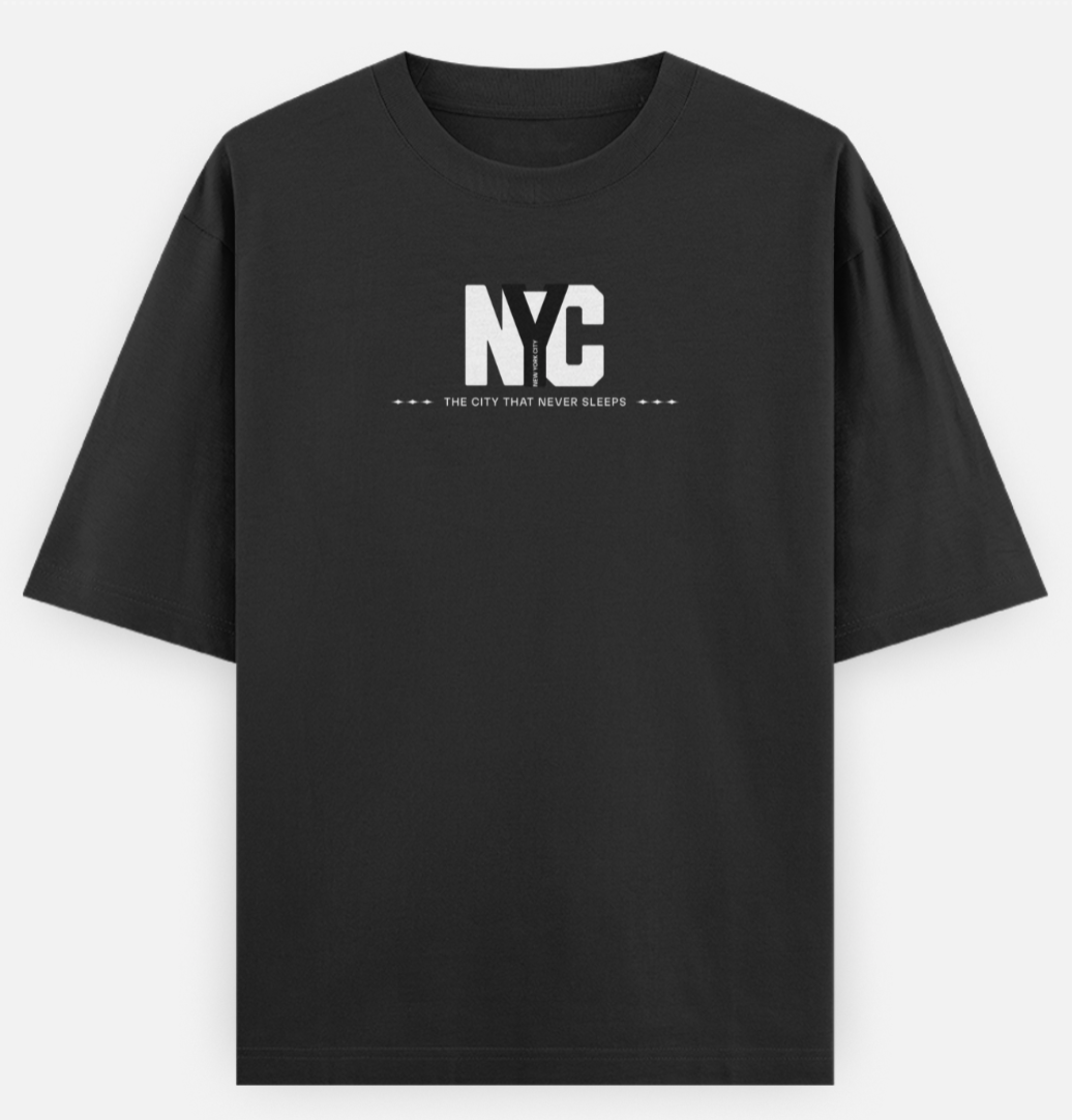 NYC | Frontline Flex | Standard Oversized Tee | YR-SND-FFD124