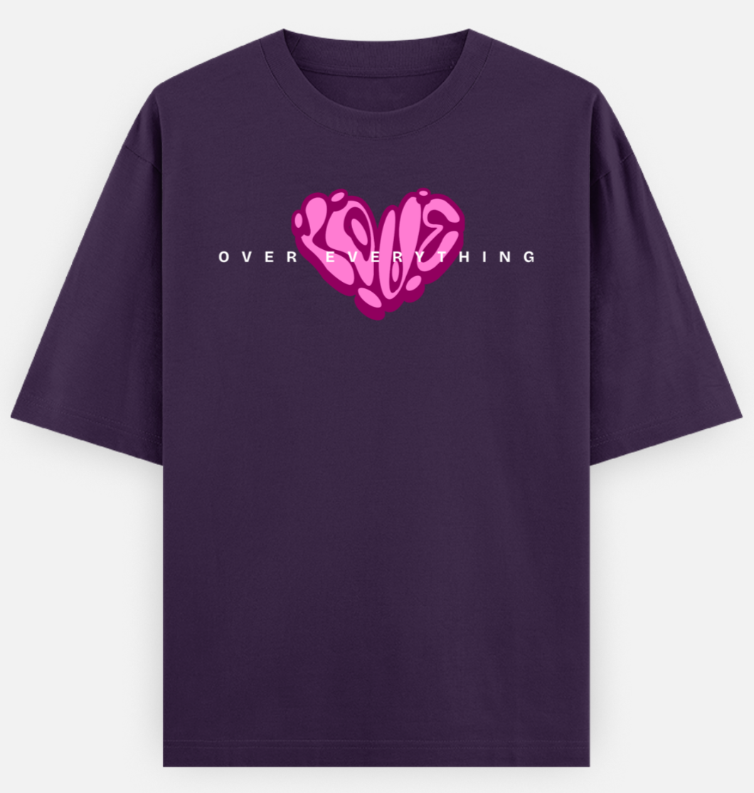 Over Everything | Frontline Flex | Standard Oversized Tee | YR-SND-FFD128