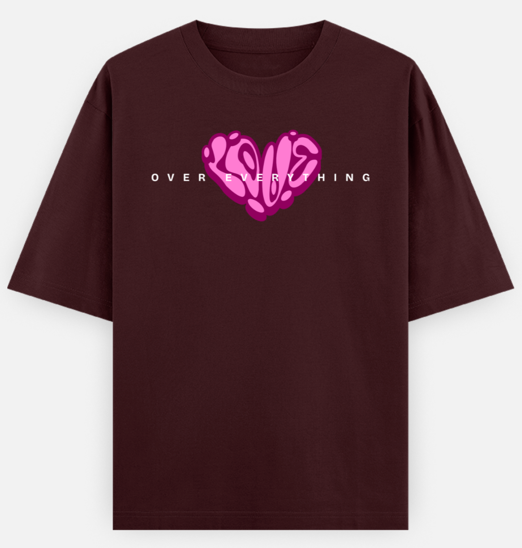 Over Everything | Frontline Flex | Standard Oversized Tee | YR-SND-FFD128