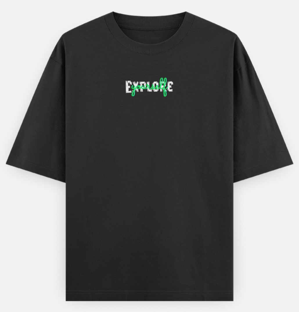 Explore Yourself | Frontline Flex | Standard Oversized Tee | YR-SND-FFD92