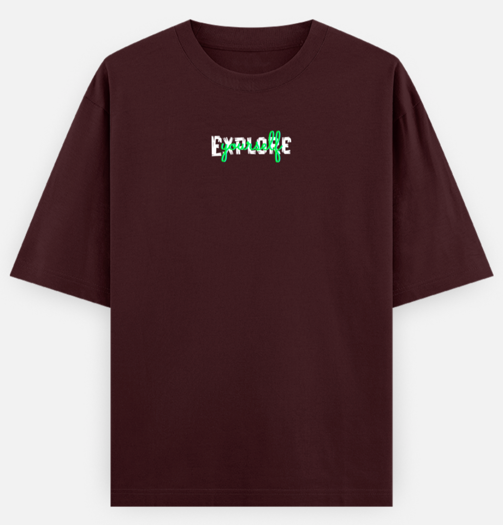 Explore Yourself | Frontline Flex | Standard Oversized Tee | YR-SND-FFD92