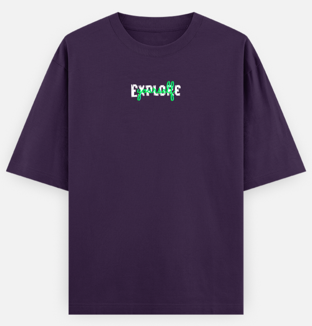 Explore Yourself | Frontline Flex | Standard Oversized Tee | YR-SND-FFD92