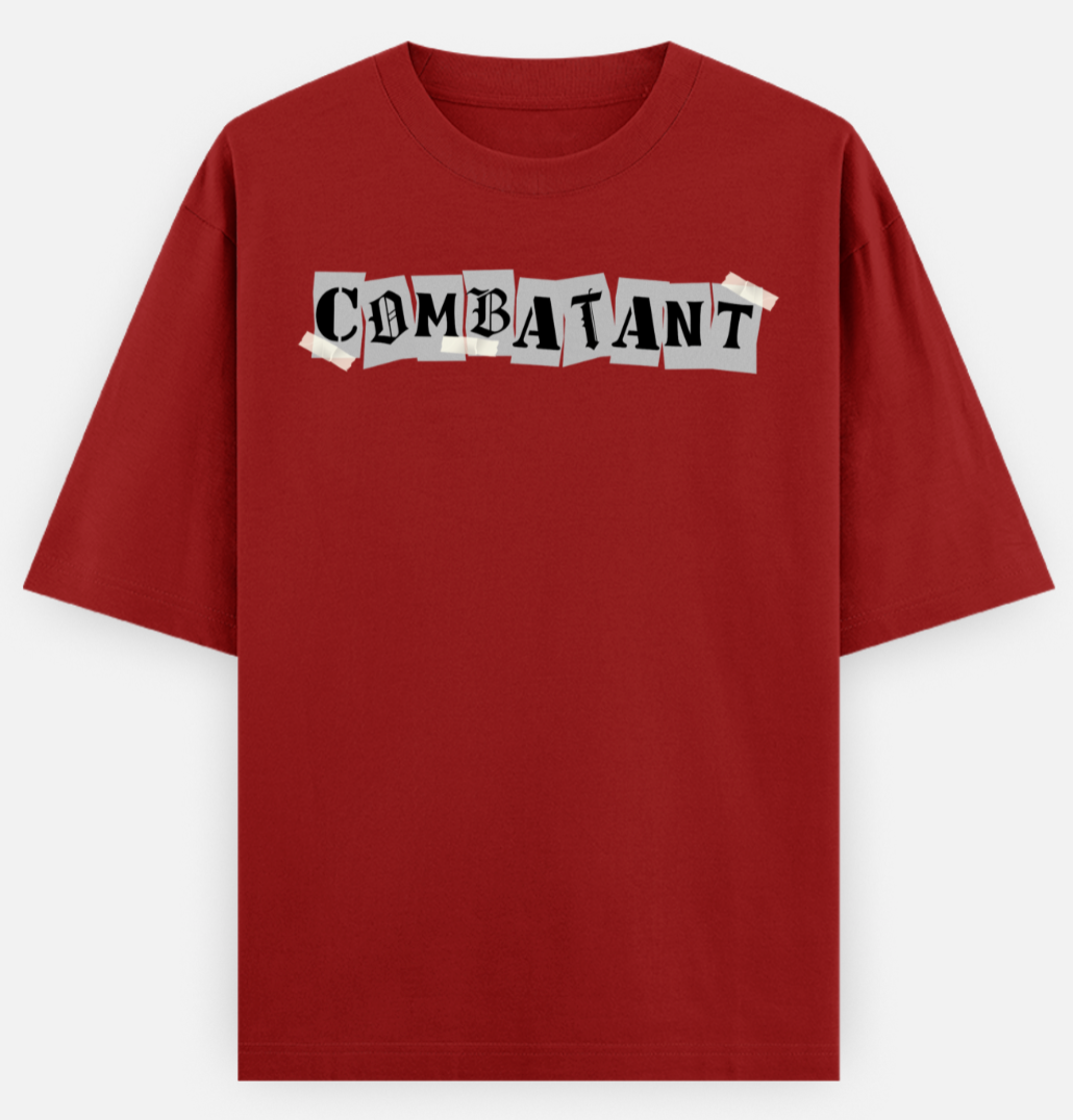 Combatant | Frontline Flex | Standard Oversized Tee | YR-SND-FFD96