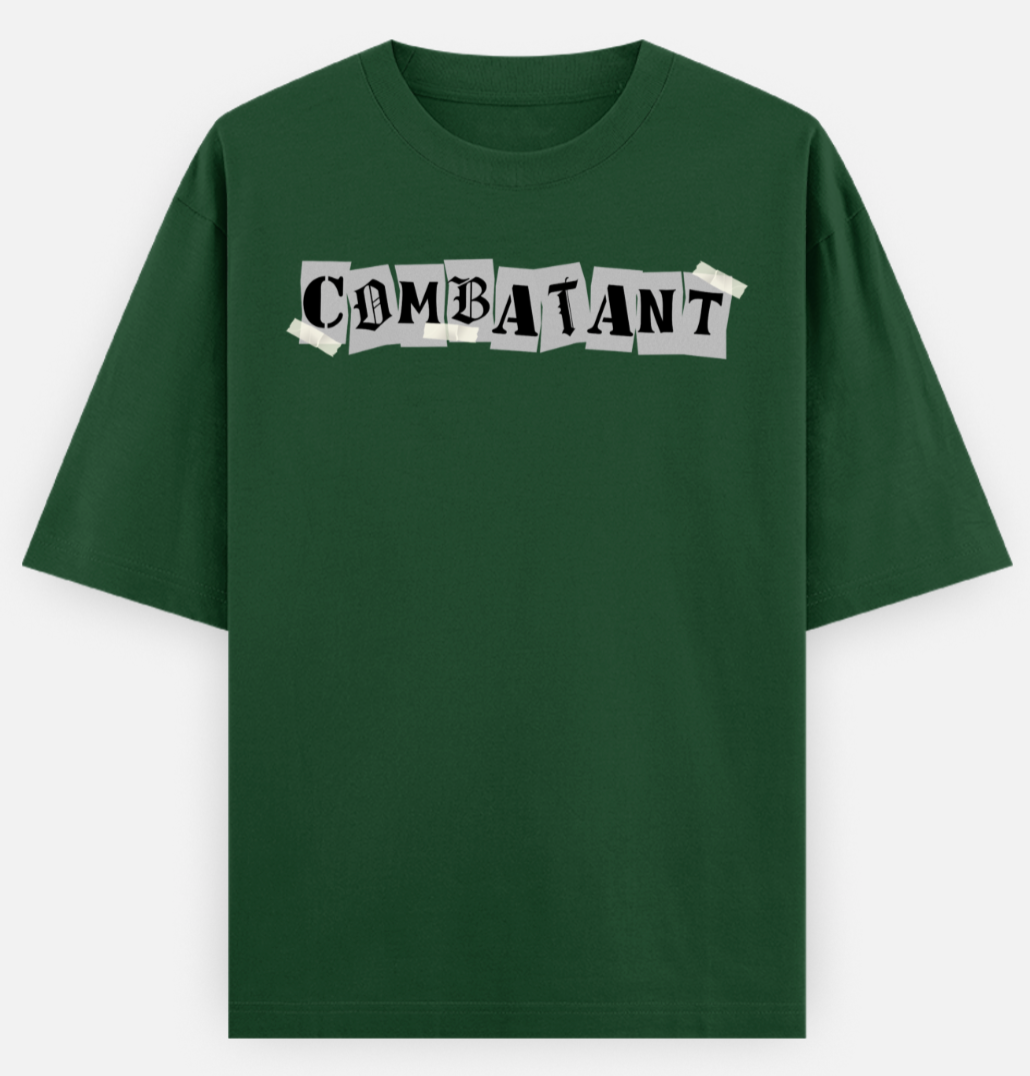 Combatant | Frontline Flex | Standard Oversized Tee | YR-SND-FFD96
