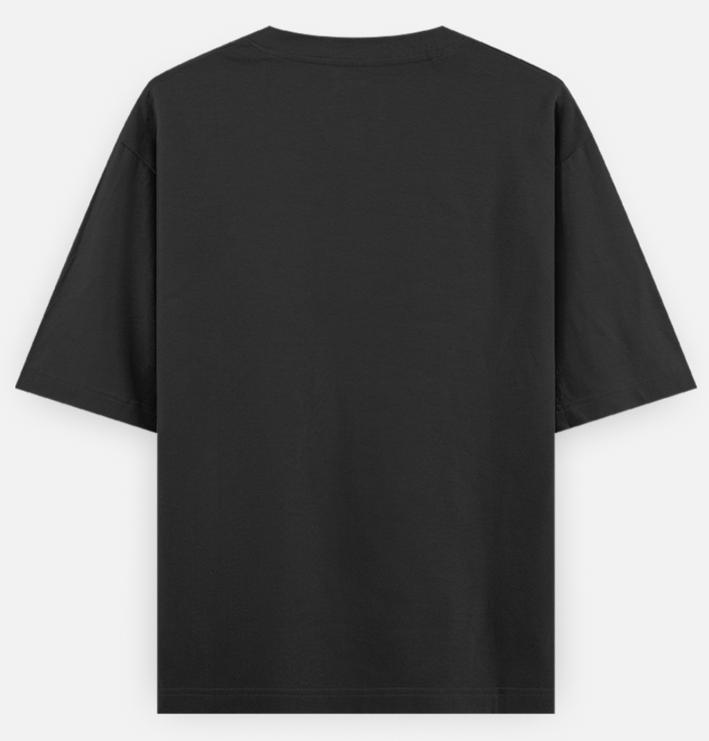 Black | Frontline Flex | Standard Oversized Tee | YR-SND-FFD97