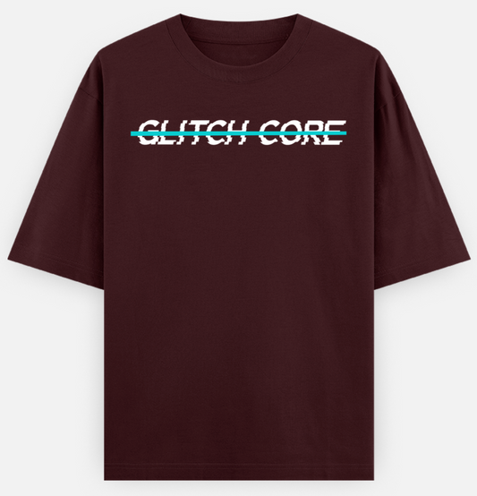 Glitch Core | Frontline Flex | Standard Oversized Tee | YR-SND-FFD98