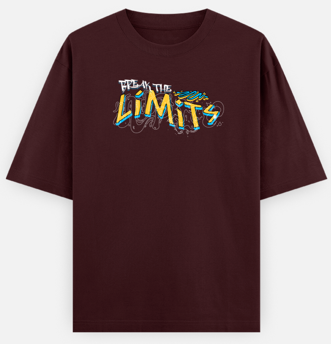 Break the limits | Frontline Flex | Standard Oversized Tee | YR-SND-FFD99