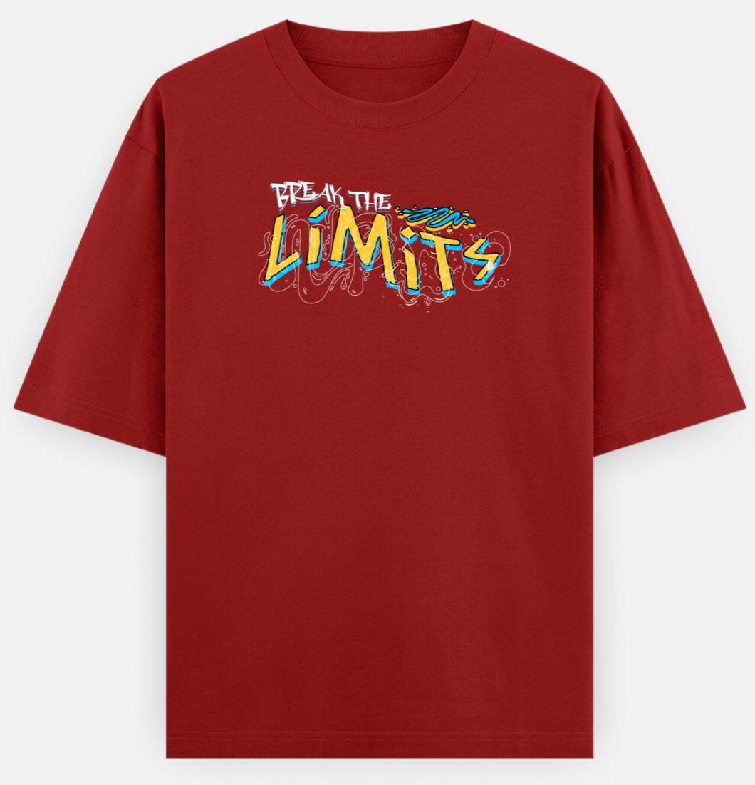 Break the limits | Frontline Flex | Standard Oversized Tee | YR-SND-FFD99