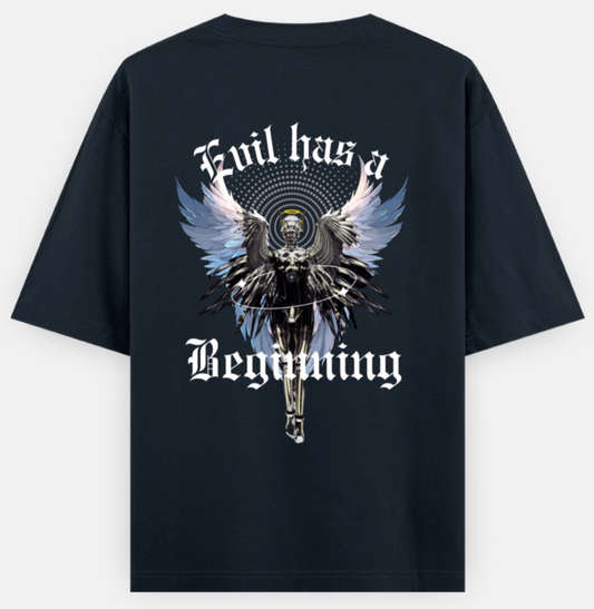 Evil Beginning | Standard Oversized Tee | YR-SND-D11